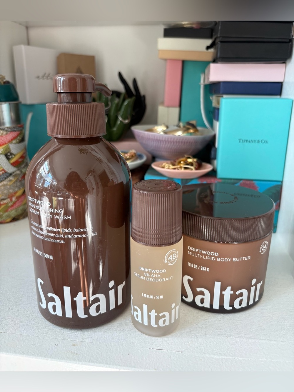 Saltair Driftwood Trio - Bergamot, Sage &
Driftwood